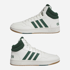 Sneakersy męskie na platformie wysokie Adidas Hoops 3.0 Mid IG5570 45.5 (UK 10.5) Białe (4066756001032) - obraz 18