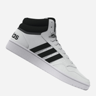 Trzewiki męskie wysokie sznurowane Adidas Hoops 3.0 Mid GW3019 39.5 Białe (4064053690447) - obraz 8