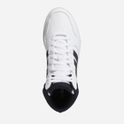 Чоловічі черевики високі Adidas Hoops 3.0 Mid GY5543 41.5 Білі (4064053694155) - зображення 13