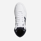Чоловічі черевики високі Adidas Hoops 3.0 Mid GY5543 46.5 Білі (4064053694186) - зображення 13