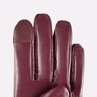 Rękawiczki damskie skórzane Semi Line P8205-3 XL Bordowe (5903563820588) - obraz 4