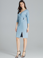 Сукня жіноча Lenitif L086 S Синя (5902194382007) - зображення 3