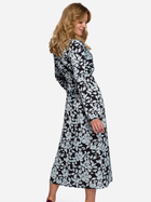 Сукня жіноча Makover K083 L Чорно-біла (5903068496226) - зображення 2