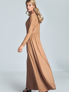 Сукня жіноча Figl M705 S Бежева (5902194382458) - зображення 2