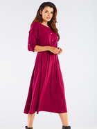 Сукня жіноча Awama A452 S Бордова (5902360559684) - зображення 4