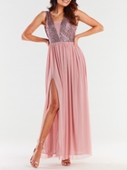 Сукня жіноча Awama A486 M Рожева (5902360565425) - зображення 5