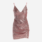 Sukienka na ramiączkach damska Awama A487 S Różowa (5902360565494) - obraz 10