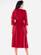 Сукня жіноча Awama A522 XL Бордова (5902360573901) - зображення 2