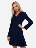 Сукня жіноча Made Of Emotion M752 S Темно-синя (5905563712702) - зображення 3