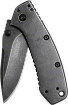 Ежедневный EDC нож KERSHAW CRYO BLACKWASH 1555BW - изображение 1