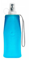 Пляшка для води Dafi Flexi 250 мл гнучка Синя (5904870070406) - зображення 1