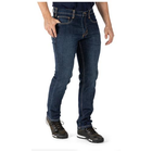 Тактичні джинсові брюки 5.11 Defender-Flex Slim Jean Stone Wash Indigo W32/L36 - изображение 4