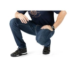 Тактичні джинсові штани 5.11 Defender-Flex Slim Jean Stone Wash Indigo W32/L36 - зображення 7