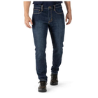 Тактичні джинсові штани 5.11 Defender-Flex Slim Jean Stone Wash Indigo W38/L36 - зображення 1