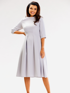 Сукня жіноча Awama A620 S Сіра (5902360584785) - зображення 4