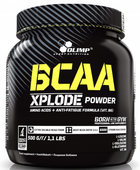 Aminokwasy Olimp BCAA Xplode 500 g Poncz owocowy (5901330039614) - obraz 1