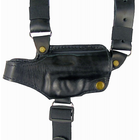 Кобура Медан для Walther PP оперативная кожаная формованная з комбинированным креплением ( 1001 Walther PP) - изображение 2