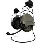 Тактичні активні навушники Sordin Supreme MIL CC з ARC Rail, колір – Олива (72332-06-S) - зображення 1