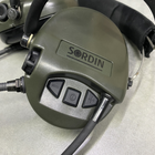 Тактичні активні навушники Sordin Supreme MIL CC із заднім тримачем, колір – Олива (76332-06-S) - зображення 11