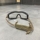 Окуляри балістичні Swiss Eye Infantry, прозора лінза, сертифіковані, окуляри тактичні - зображення 6