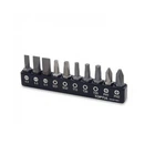 Набор бит Toptul для шуруповерта 1/4 10ед. (PH,SL,Torx,SQ) (GAAV1001)