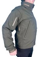 Куртка Soft Shell із фліс кофтою Олива Pancer Protection 52 - зображення 10