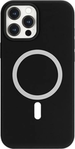 Панель Mercury MagSafe Silicone для Apple iPhone 12 mini Black (8809793493820) - зображення 1