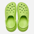 Жіночі крокси Crocs Classic Crush Clog CR207521-LMDE 36-37 (M4/W6) 22 см Зелені (196265219476) - зображення 5