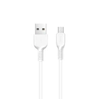 Кабель HOCO MicroUSB X20 1 метр белый недорогой