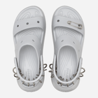 Жіночі сандалі Crocs Mega Crush Rebel SNDL W CR208339-SHIM 37-38 (M5/W7) 23 см Сірі (196265238675) - зображення 4