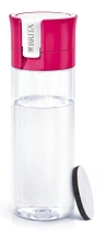 Butelka filtrująca Brita Fill i Go 600 ml + 4 filtry MicroDisc Różowa (4006387118181) - obraz 1