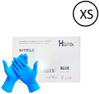 Перчатки нитриловые Hoff Medical Размер XS 500 пар Синие (CM_66018) - изображение 2