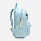 Рюкзак жіночий Chiara Ferragni 74SB4BO1ZS735 Блакитний (8052672427533) - зображення 3