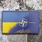 Патч / шеврон флаг НАТО - Украина - изображение 1