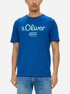 Koszulka męska s.Oliver 10.3.11.12.130.2139909-56D1 XL Niebieska (4099974204046) - obraz 1