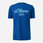Koszulka męska s.Oliver 10.3.11.12.130.2139909-56D1 2XL Niebieska (4099974204053) - obraz 4