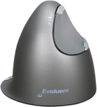 Mysz Evoluent VerticalMouse 4 USB Black/Silver (VM4L) - obraz 3