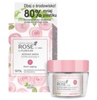 Krem do twarzy nawilżający Floslek Rose For Skin odmładzający na dzień 50 ml (5905043008851)