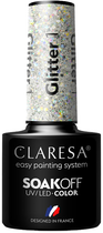 Гель-лак для нігтів Claresa Soak Off UV/LED Glitter 1 5 г (5902846079415) - зображення 1