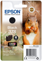 Tusz Epson 378 Black (8715946645728) - obraz 1