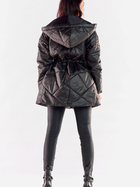 Куртка демісезонна подовжена жіноча Awama A540 L/XL Чорна (5902360566958) - зображення 2