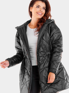 Куртка демісезонна подовжена жіноча Awama A540 L/XL Чорна (5902360566958) - зображення 4