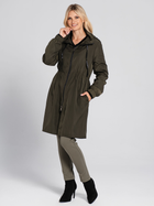 Trencz damski Look Made With Love 911A Ima XL Olive (5903999312404) - obraz 3