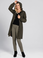 Trencz damski Look Made With Love 911A Ima XL Olive (5903999312404) - obraz 4