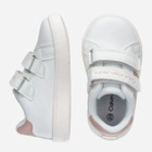 Buty sportowe dziecięce dla dziewczynki na rzepy Calvin Klein Jeans Low Cut Velcro Sneaker V1A9-80782-1355X134 27 Białe (8052578509555) - obraz 4