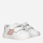 Buty sportowe dziecięce dla dziewczynki na rzepy Calvin Klein Jeans Low Cut Velcro Sneaker V1A9-80782-1355X134 28 Białe (8052578509562) - obraz 2