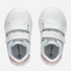 Buty sportowe dziecięce dla dziewczynki na rzepy Calvin Klein Jeans Low Cut Velcro Sneaker V1A9-80782-1355X134 31 Białe (8052578509593) - obraz 3
