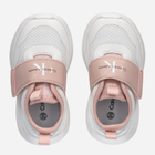 Buty sportowe dziecięce dla dziewczynki na rzepy Calvin Klein Jeans Low Cut Sneaker V1A9-80801-1697X134 27 Biały/Różowy (8052578509876) - obraz 3