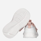 Buty sportowe dziecięce dla dziewczynki na rzepy Calvin Klein Jeans Low Cut Sneaker V1A9-80801-1697X134 33 Biały/Różowy (8052578509937) - obraz 5