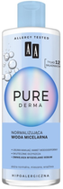 Woda micelarna AA Pure Derma normalizująca 400 ml (5900116077277) - obraz 1